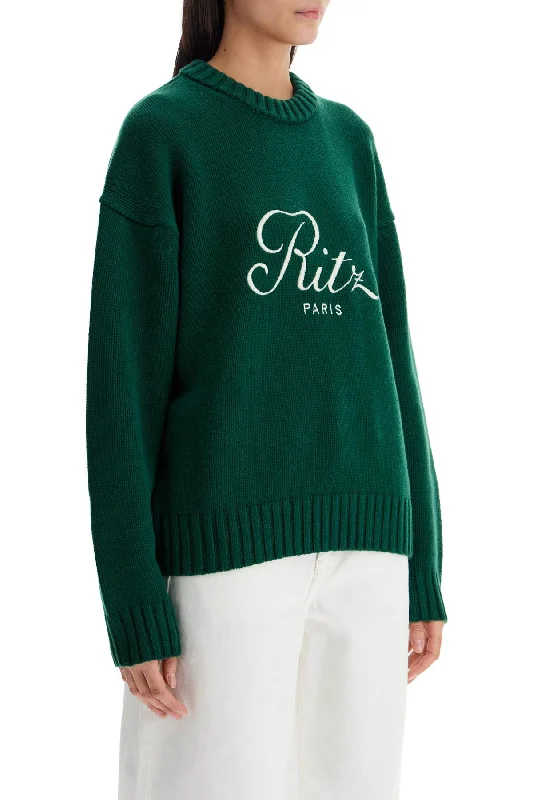 Luxury and fashionable Cashmere Pullover With Ritz Paris Frame