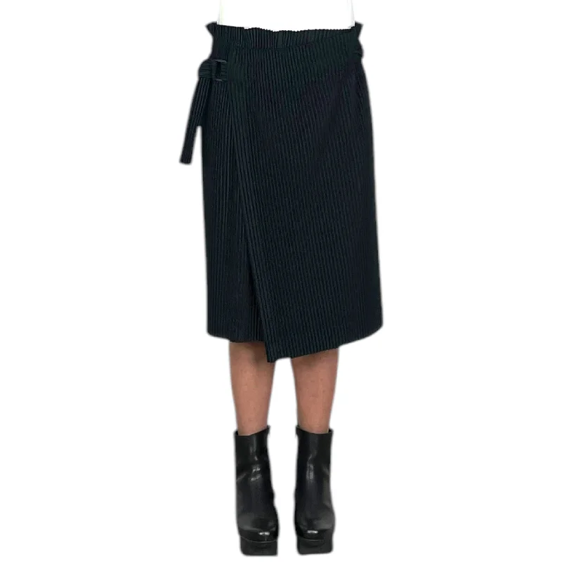 Street Cool Exquisite Fabrics PLEATS BOTTOMS 2 SHORT SKIRT