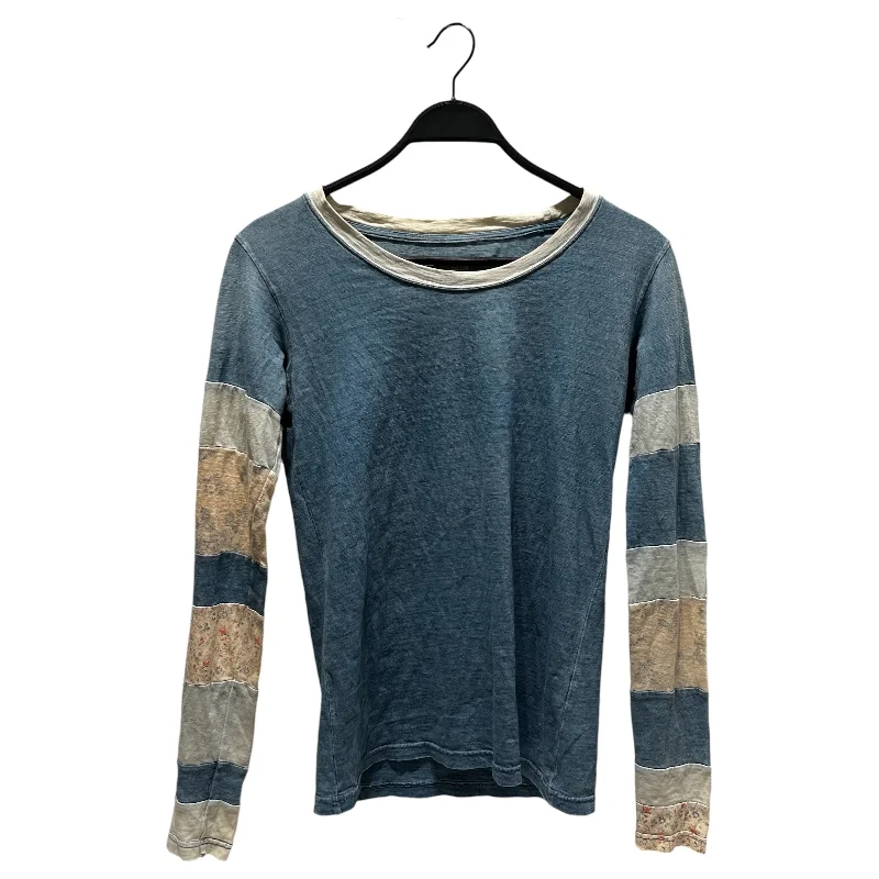 Fashion Innovation End Of The Year KAPITAL/LS T-Shirt/XS/Cotton/BLU/