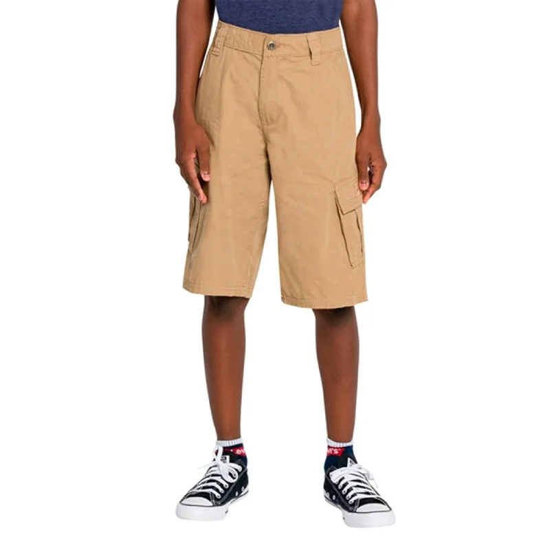 Sweet Style Exquisite Embroidery Levi's XX Cargo Shorts Yellow