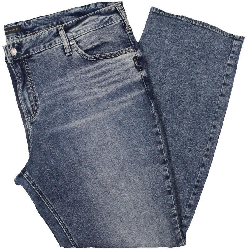 Luxury Style Stunning Fashion Silver Jeans Co. Womens Plus High Rise Faded Bootcut Jeans Luxury Style Stunning Fashion Silver Jeans Co. Womens Plus High Rise Faded Bootcut Jeans