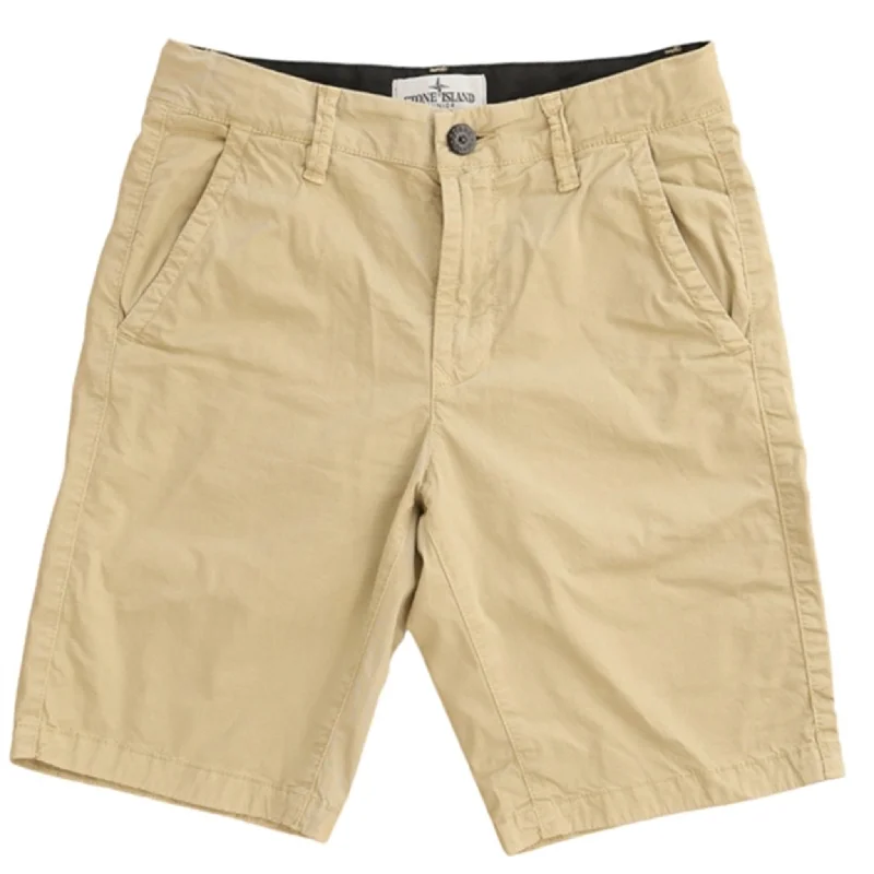 Elegant Design Romantic And Fresh Stone Island Junior Bermuda Shorts Beige