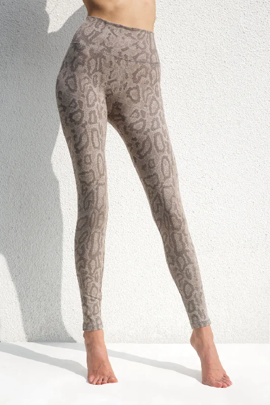 Basic Version High-quality Fabrics Dragon Leggings - Grey
