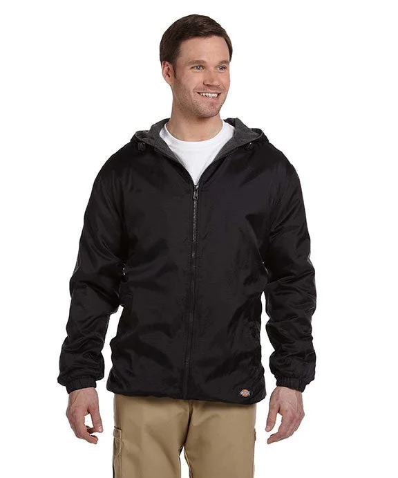 Sports suit style 33237 - Dickies Mens Fleece-Lined Hooded Nylon Jacket