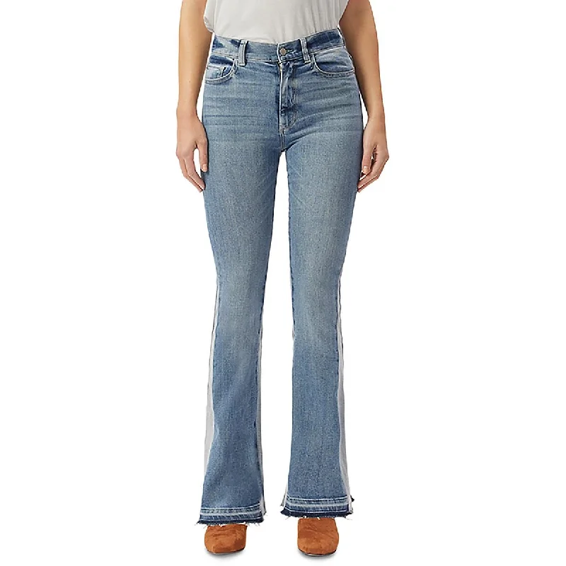 French Style Stunning Fashion DL1961 Womens Bridget Raw Hem Denim Bootcut Jeans