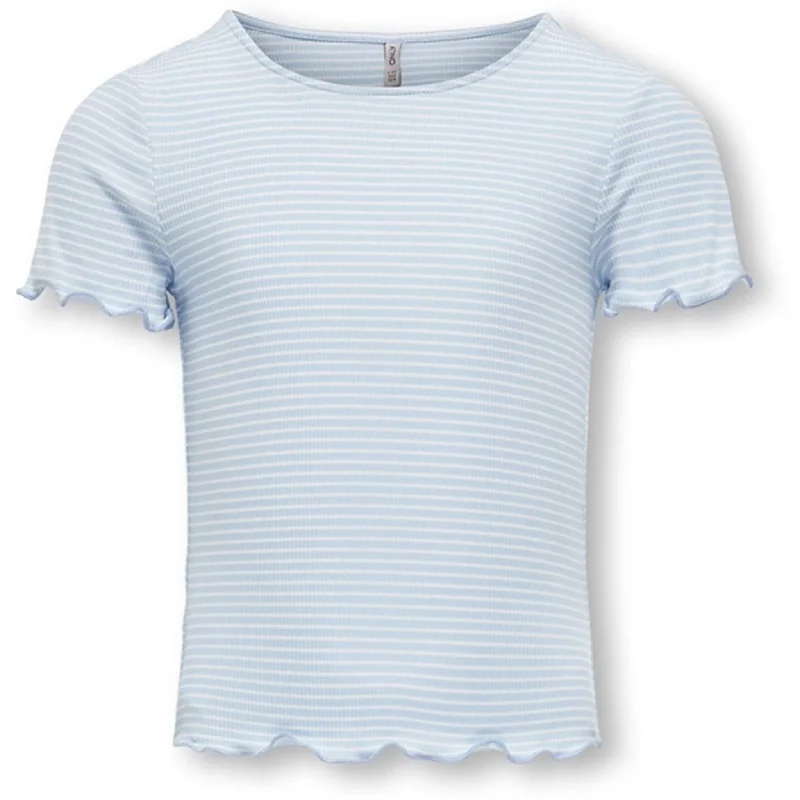 Fashion Selection Unique Prints Kids ONLY Clear Sky Wilma Life Rib Top