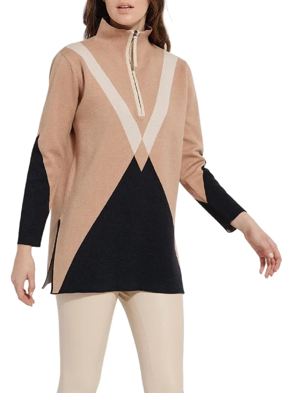 Age-reducing Style Fresh And Capable Paloma Pullover Sweater In Placed Argyle
