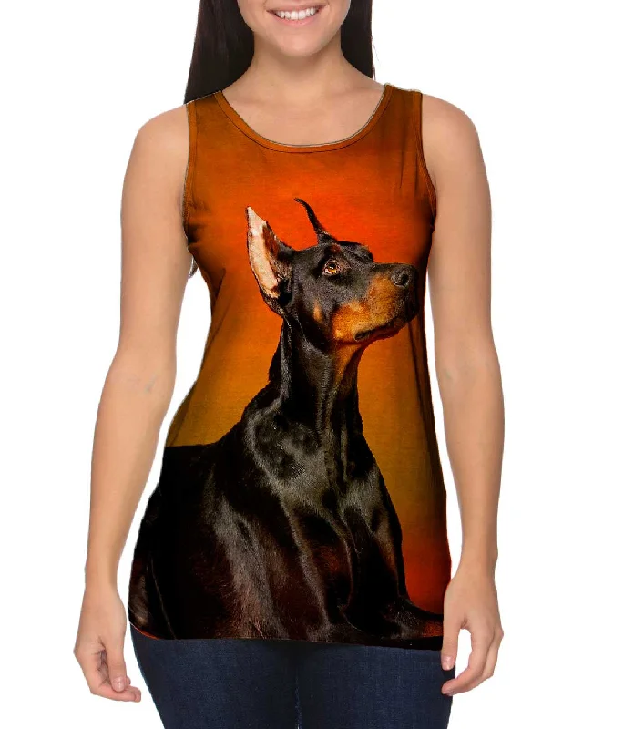 Comfortable And Cold-proof Cute Style Doberman Pinscher Rouge