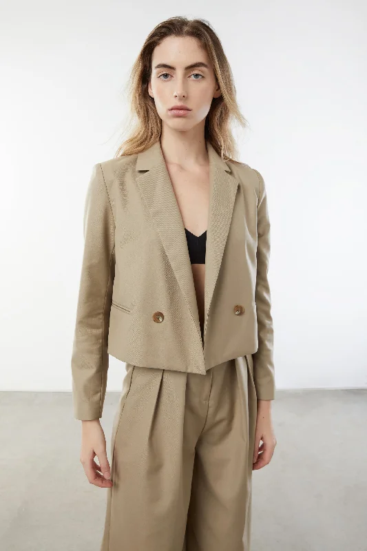 Street Cool Short Design CROPPED BLAZER