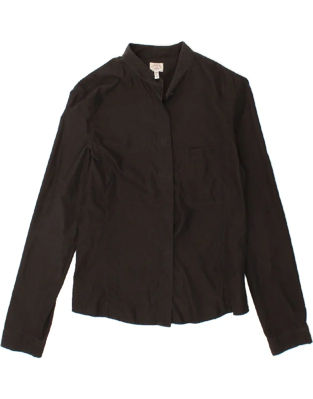 High-end Customization Classic And Versatile ARMANI JEANS Womens Shirt UK 14 Medium Black