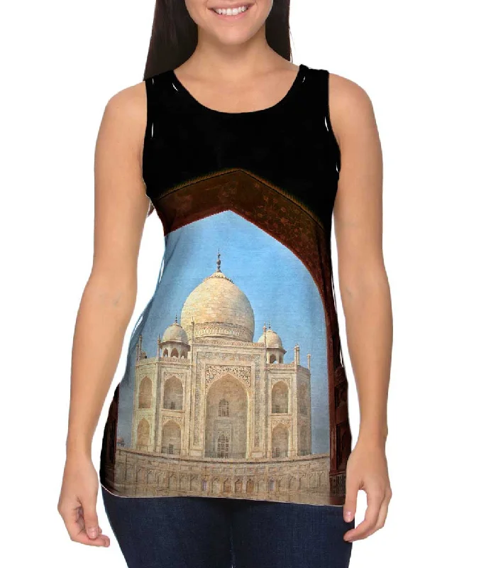 High Street Design French Style Door Way Taj Mahal Agra India
