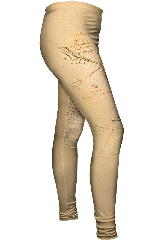 Trendy And Casual Sexy Fun Leonardo DaVinci - "Flying Machine" (1487)