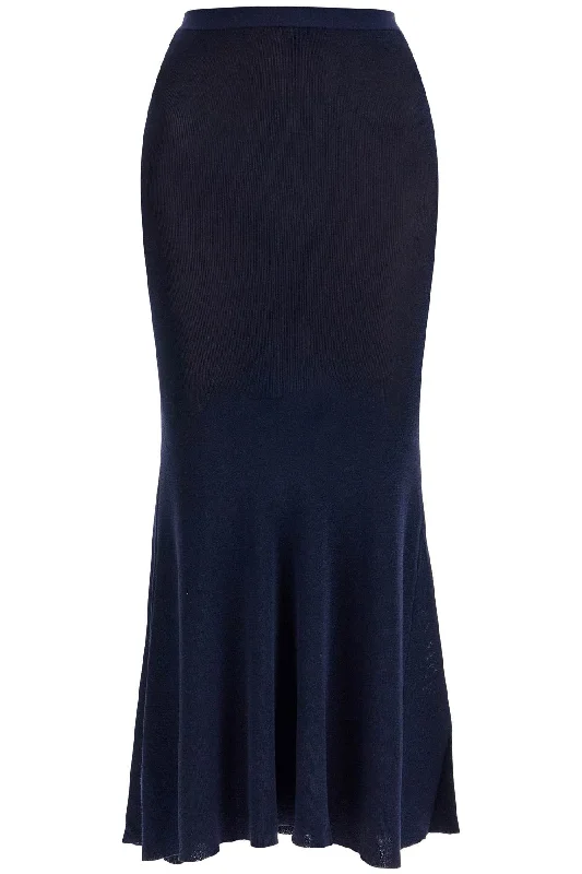 Fashion Selection Versatile Items Self Portrait Women's Long Lurex Knit Skirt