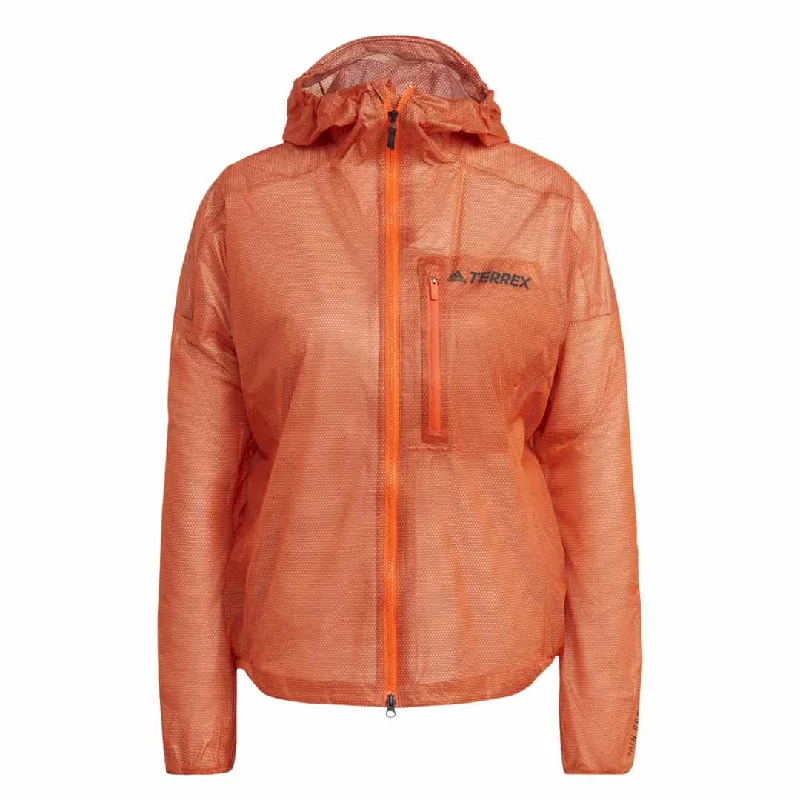 Celebrity Must-have Short Design adidas - Women's Terrex Agravic 2.5 Layer Rain Jacket (HS9547)