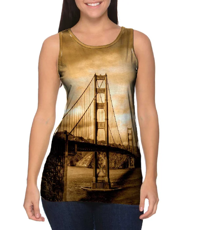 Elegant Design Simple Matching Golden Gate In Sepia