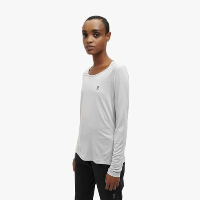Personalized Outfit Fashion Elements On Women's Performance Long T-Shirt - Glacier
