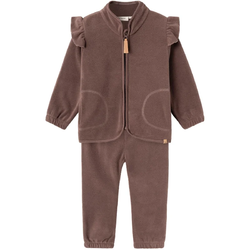 Printed Patterns Luxury Style Lil'Atelier Peppercorn Laspektra Fleece Set
