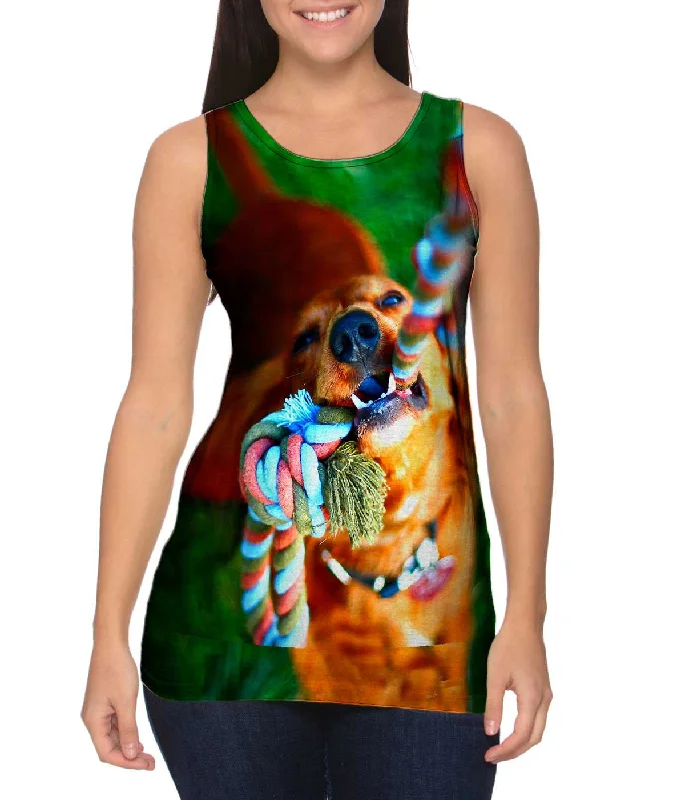 Must-have For Fashion Relaxed And Casual Golden Lab Tug O War