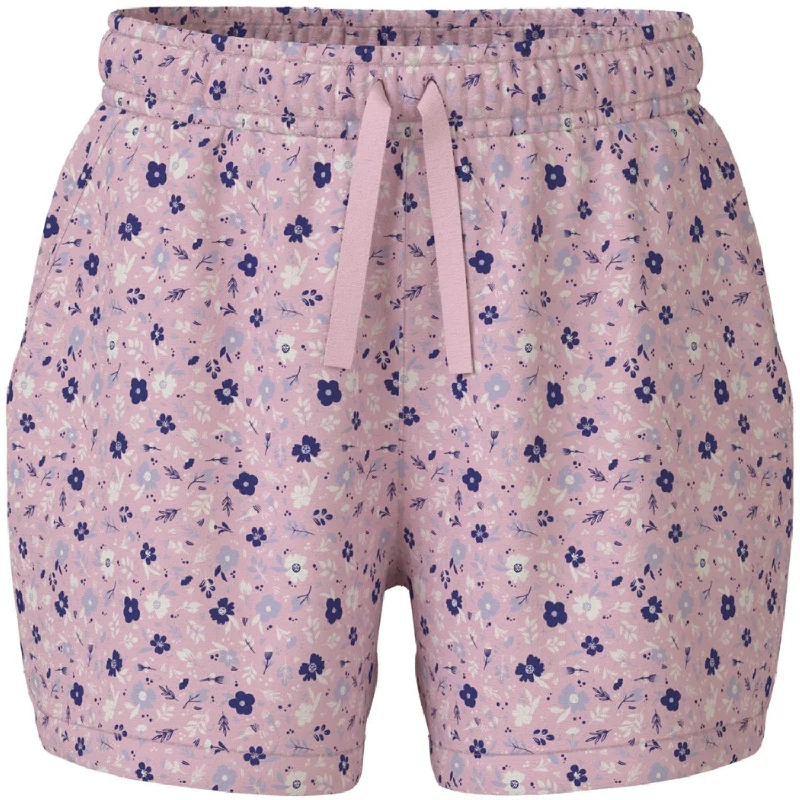 Personalized print Name It Parfait Pink Small Flowers Vigga Shorts Noos