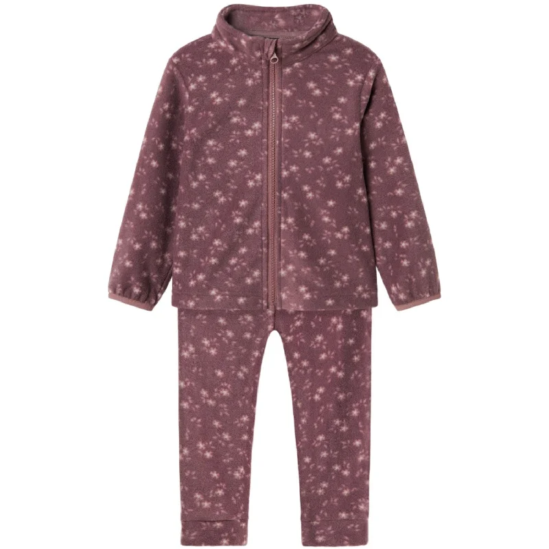 Embroidery Design Versatile Items Name It Grape Shake Spektra Fleece Set AOP