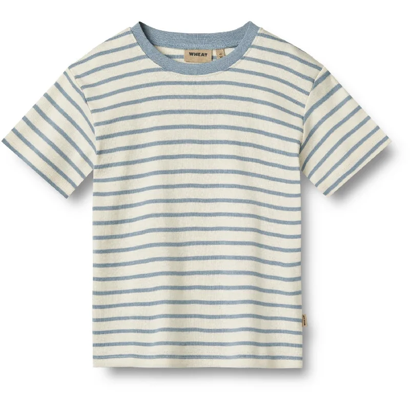 High Street Design Elegant Tailoring Wheat Shell Stripe T-shirt Fabian