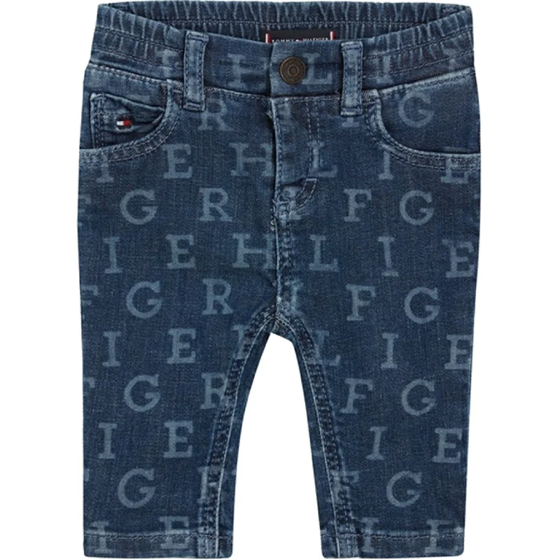 Spring Fashion Spiritual Vitality Tommy Hilfiger Baby Denim Pants Denim Medium