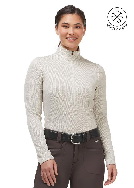 Artistic Temperament Versatile Items Rhythm Fleece Half Zip Top