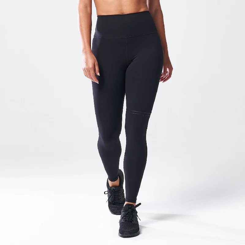 Fashionable Items Girl Style LAB360° Colour Block Leggings - All Black