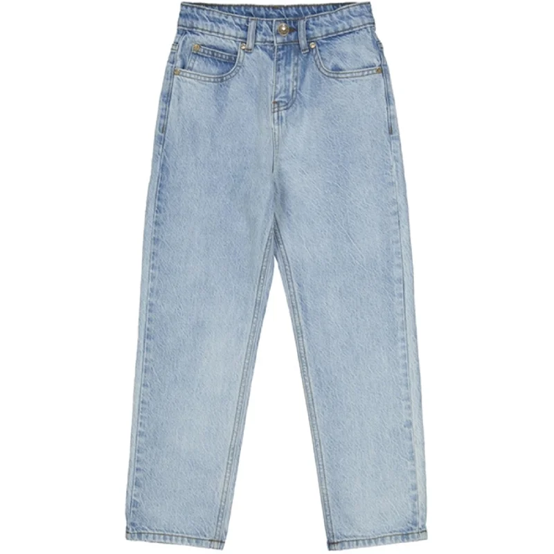 Fresh And Fashionable Bottom And Versatile The NEW Light Blue Re:turn Loose Fit Jeans