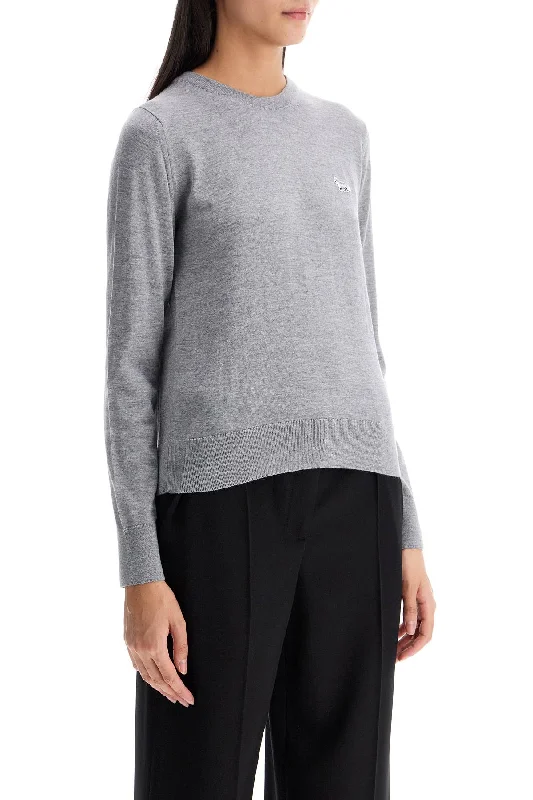 Comfortable Mind Retro Fashion Maison Kitsune 'baby Fox Regular Fit Pullover