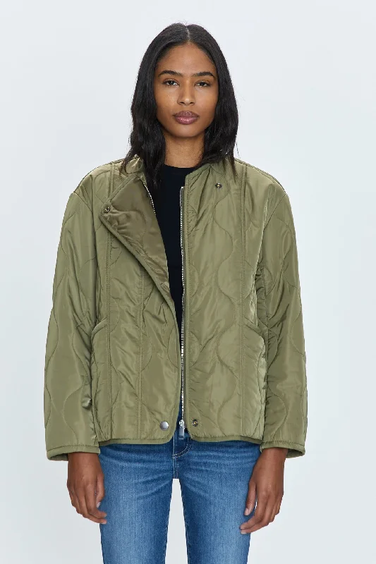 Lively And Youthful Relaxed And Casual Elva Quilted Jacket