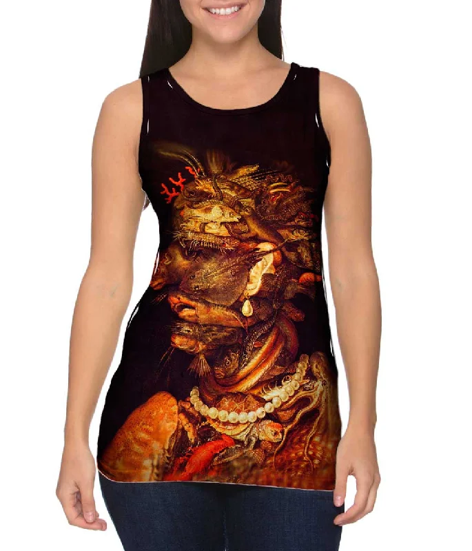 Refreshing Design Sports Fashion Giuseppe Arcimboldo - "Water" (1566)