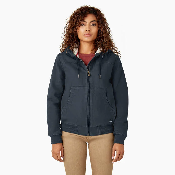 Personalized Design Classic Dickies Women's Fleece Lined Duck Canvas Jacket