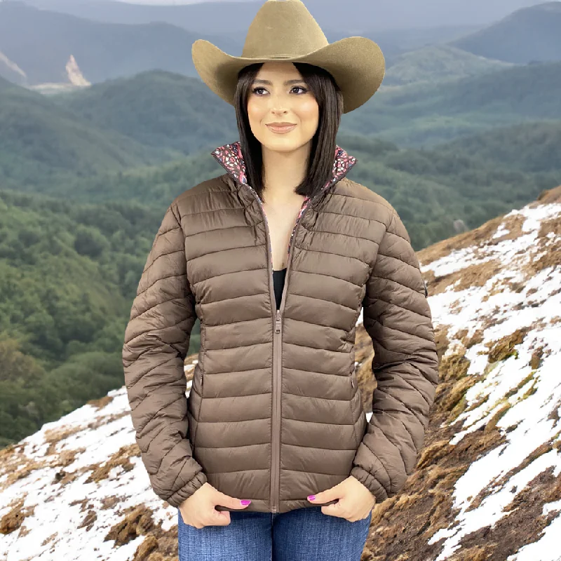 End Of The Year Body Design Tempco Womens Ruidoso Puffer Jacket - TL1322