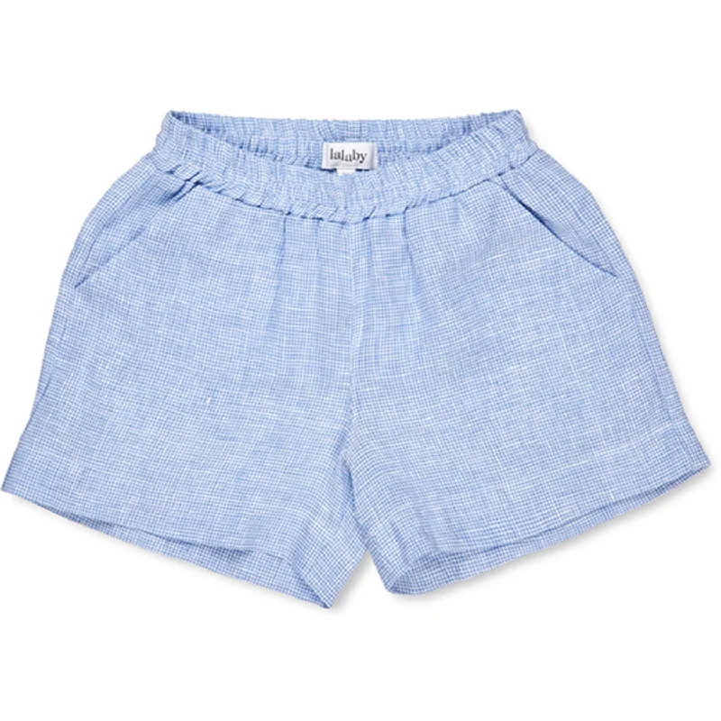 Elegant Wear Dessert Matching Lalaby Pepita Check Andrea Shorts