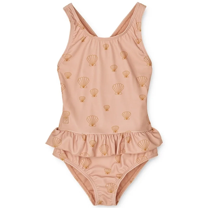 Party Wear Liewood Amara Swimsuit Seashell Pale Tuscany