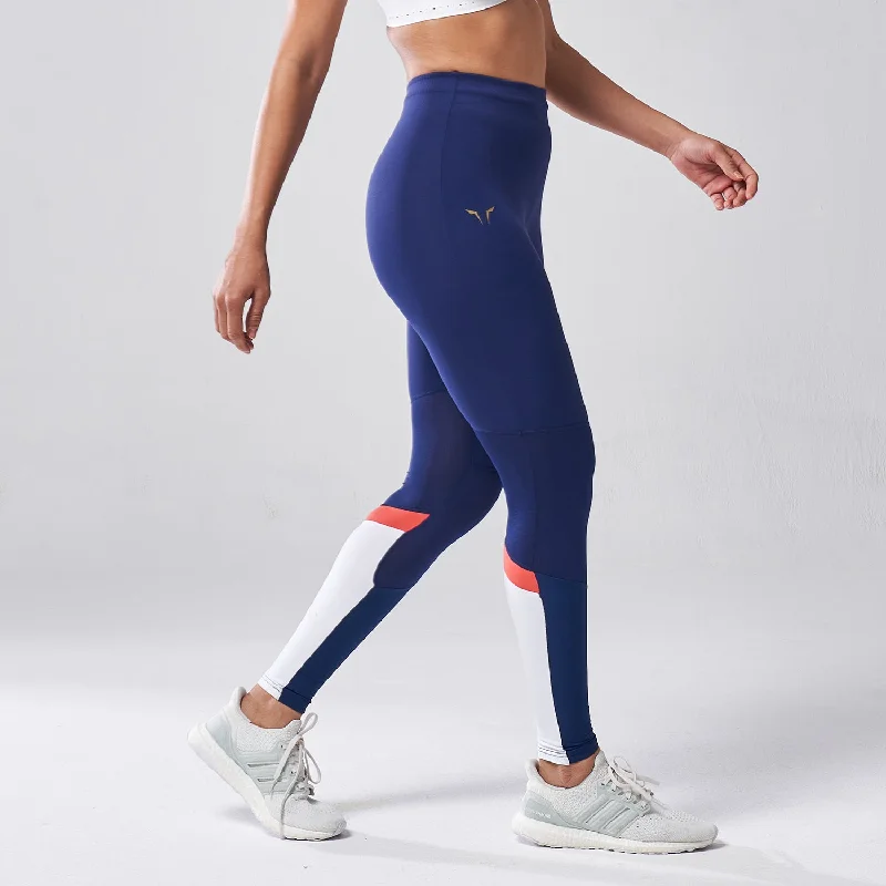 Elegant Design Simple And Comfortable LAB360° A.C.T Leggings - Medieval Blue