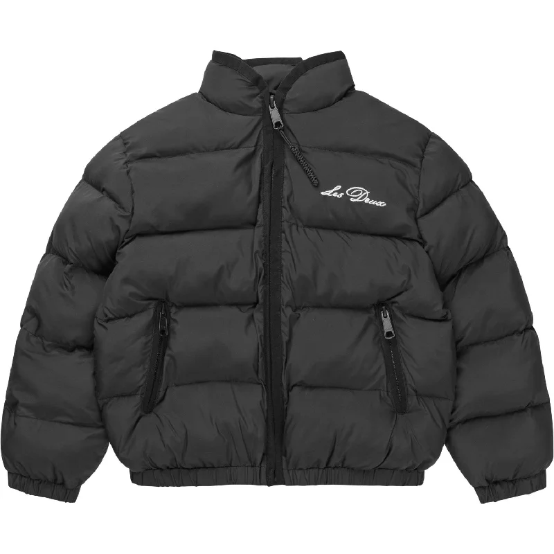 Fashion Classic Cute Style Les Deux Kids Black Newport Padded Jacket Kids