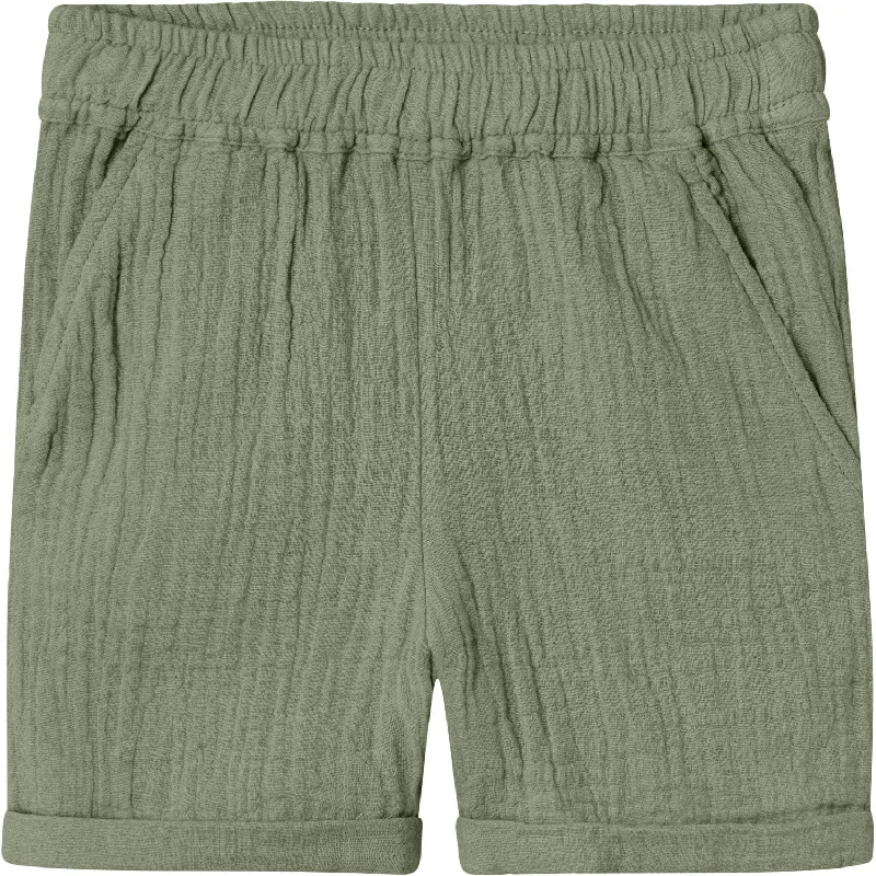Fashion Classic Simple And Comfortable Name It Oil Green Hassa Shorts