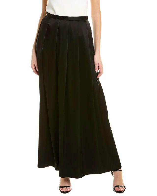 Fashion Design Elegant And Charming St. John Liquid Satin Skirt