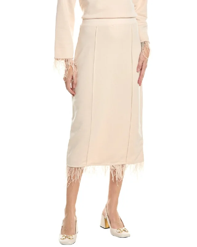 Comfortable Mind Urban Style Vince Camuto Midi Skirt