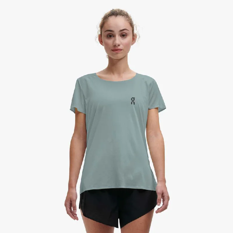 High-end Customization Girl Style On Women's Performance T-Shirt - Sea / Black