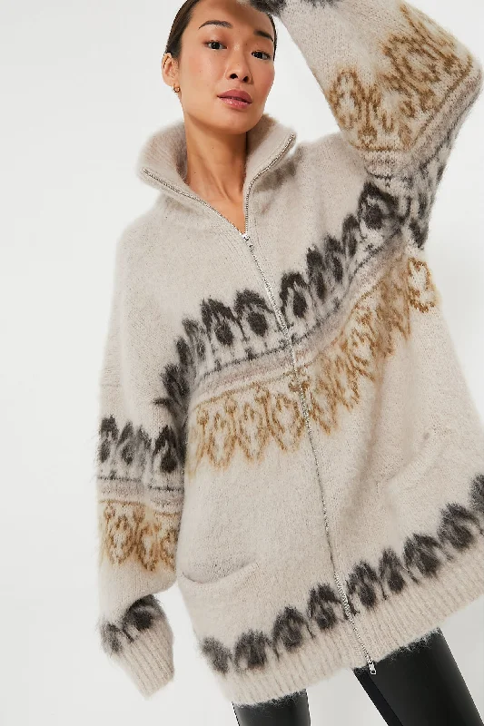 Personalized Design Classic Khaki Deloris Sweater