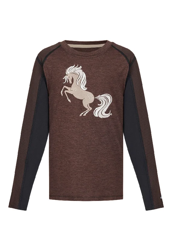 Practical Style Wearable At Home Or Out Kids Free Frolic Base Layer Top