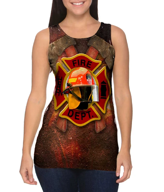 Round neck design Firefighter Helmet