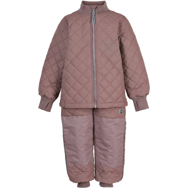 Personalized Design Carefree Style Mikk-Line Twilight Mauve Thermal Set