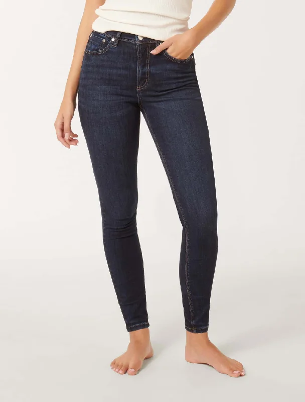 Fashion Selection Unique Prints Nala Mid-Rise Skinny Jeans