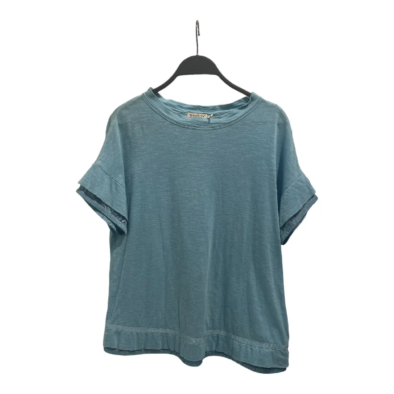 High-quality Styles Age-reducing Style MONCLER/T-Shirt/M/Cotton/BLU/
