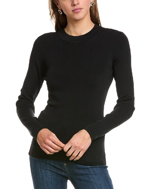 Retro Literary Style BCBGMAXAZRIA Crewneck Pullover