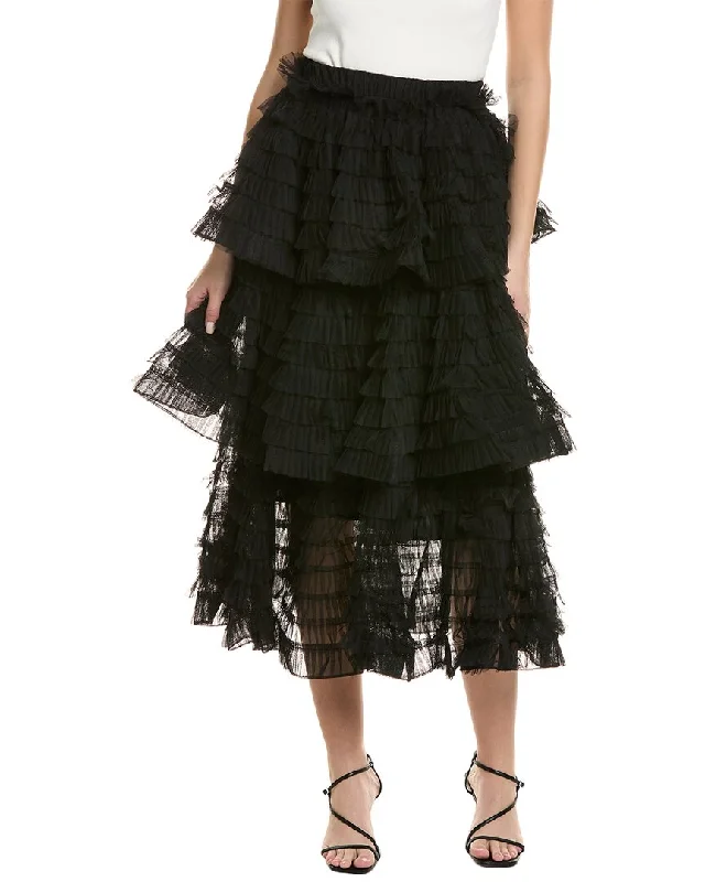 Personalized Outfit Fashion Design Beulah Midi Skirt